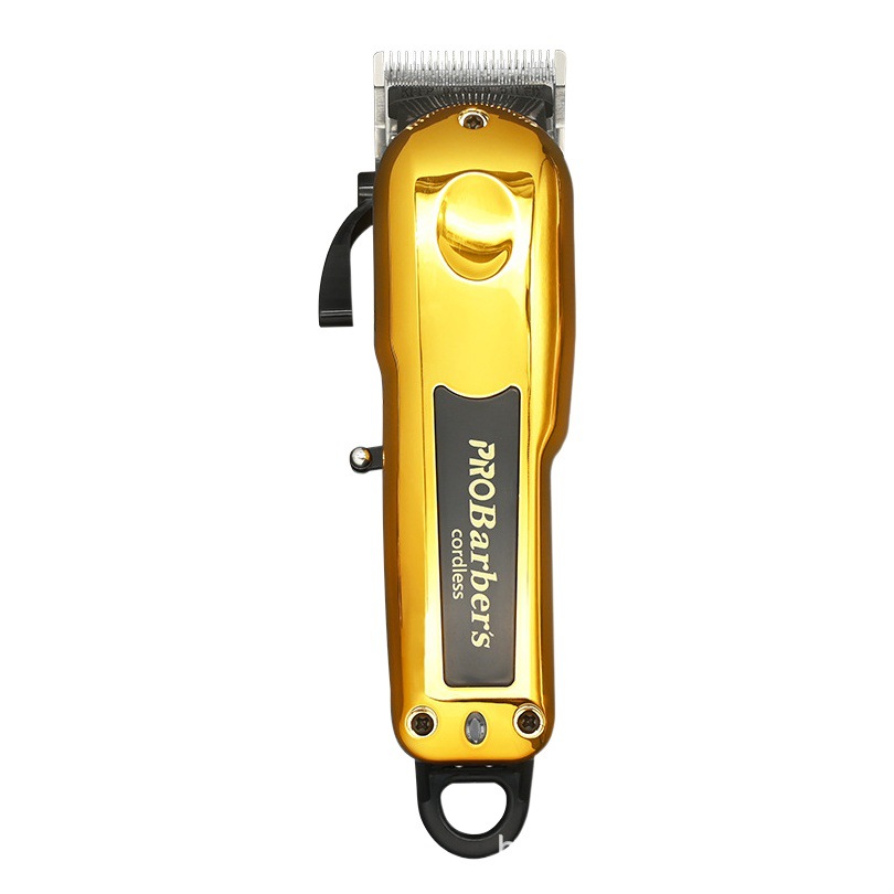 Cortadora de pelo profesional para barberías, recortadora eléctrica de acero inoxidable para afeitado, cortadora de pelo eléctrica para uso doméstico.