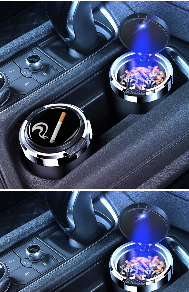 Car Ashtray for Zeekr 001/Zeekr 009/Zeekr X/MVision Dedicated Car Supplies Decoration