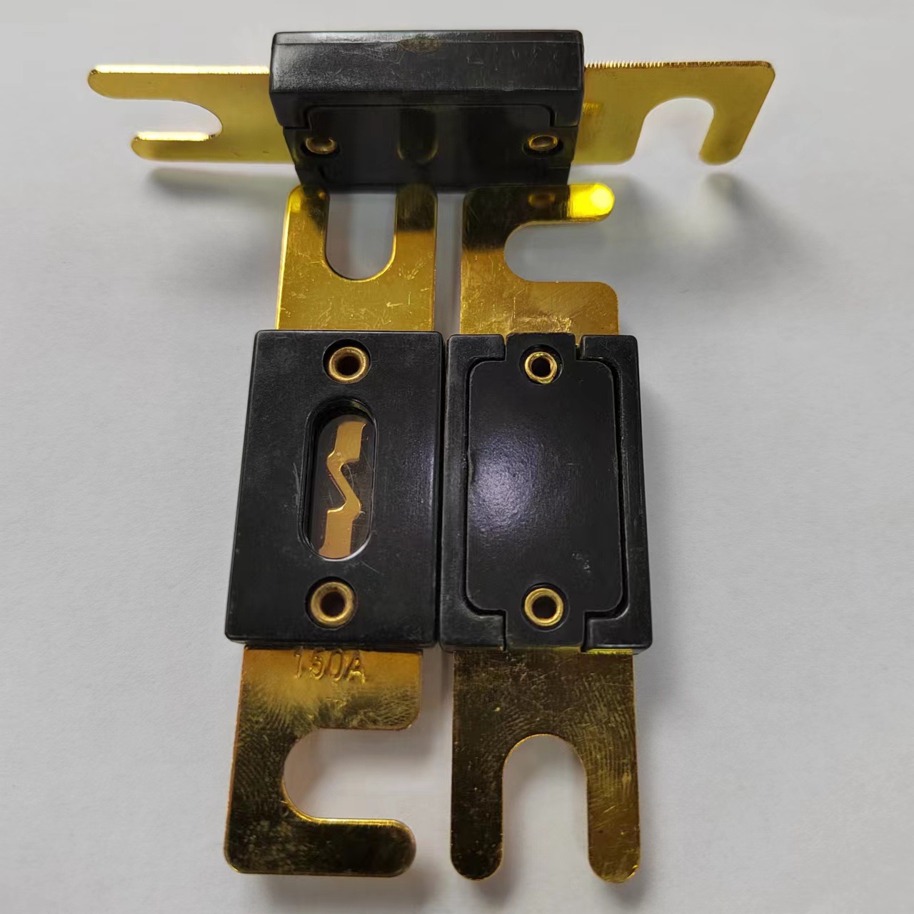 工厂直销 黑色螺栓式保险片 叉栓大平插片 32V 300A 电齐全可以选