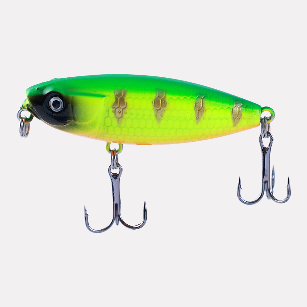 2 Pcs Sinking Minnow Fishing Lures Hard Baits Fresh Water Bass Swimbait Tackle Gear