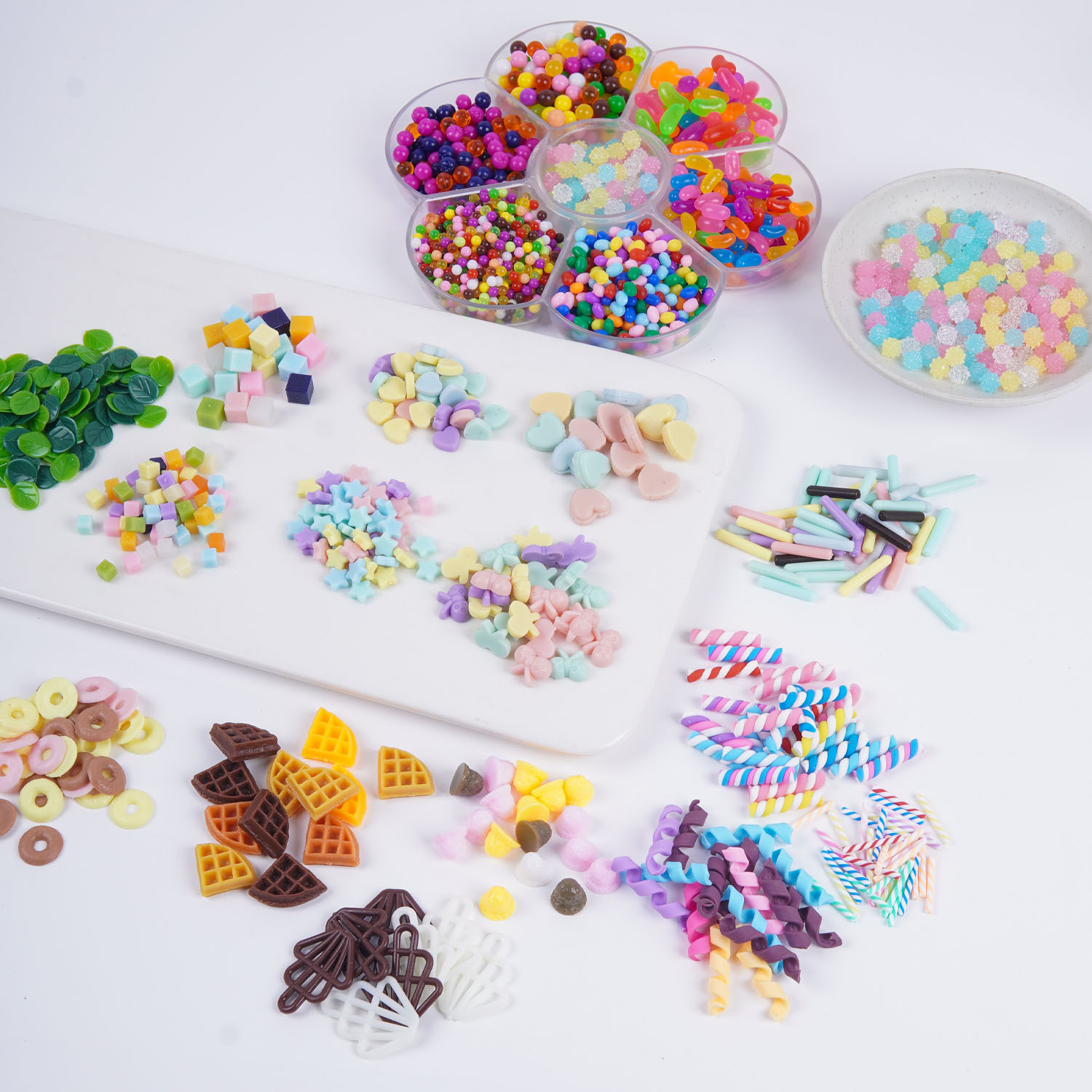 Miniature Food Toys: Taro Balls, Jelly Beans, Soft Candy, Chocolate Bars, Mint Leaf Cookies, Blueberry DIY Sugar Water Shop Decoration Accessories