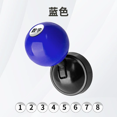 Decoration, Modified Ball-Handle Style – Other Automotive Interior Supplies - with-numbers-1-9-blue-metal-base-abs-ball-head-with-1-9-number-mark