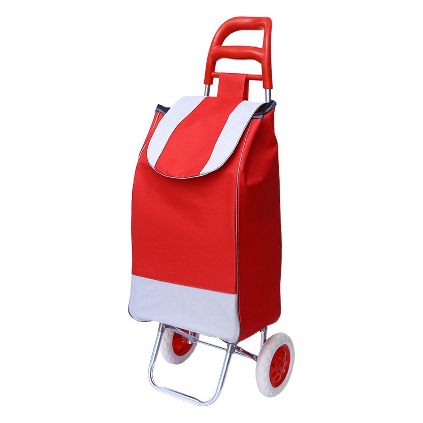 Carrito de compras plegable y portátil, ideal para exteriores, camping o supermercado, diseño ligero y resistente