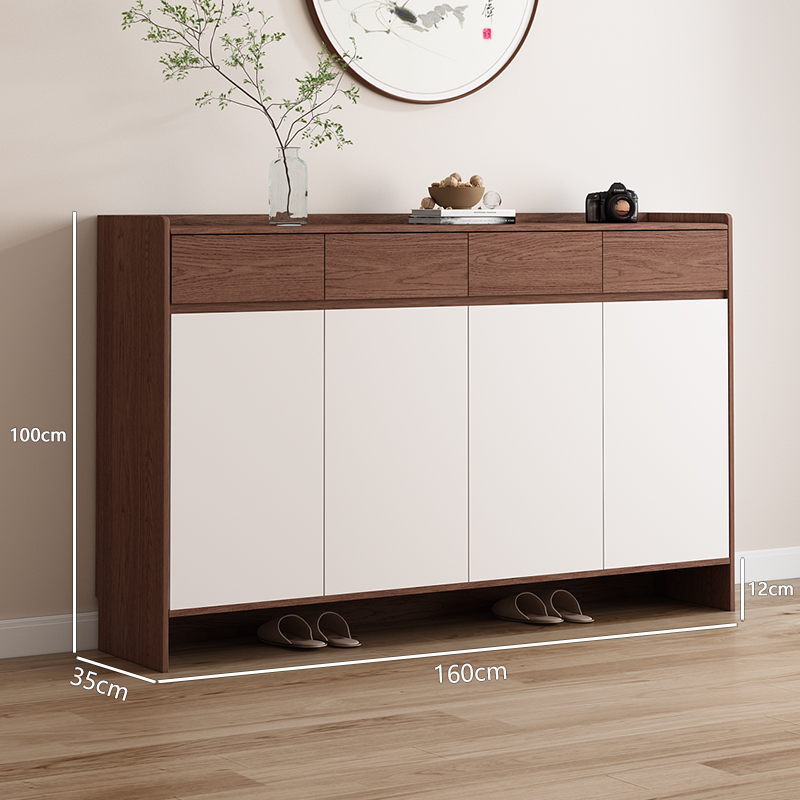 노르딕 월넛-160 와이드 [업그레이드된 원목 생태보드 ★ 특별 패키지 설치]