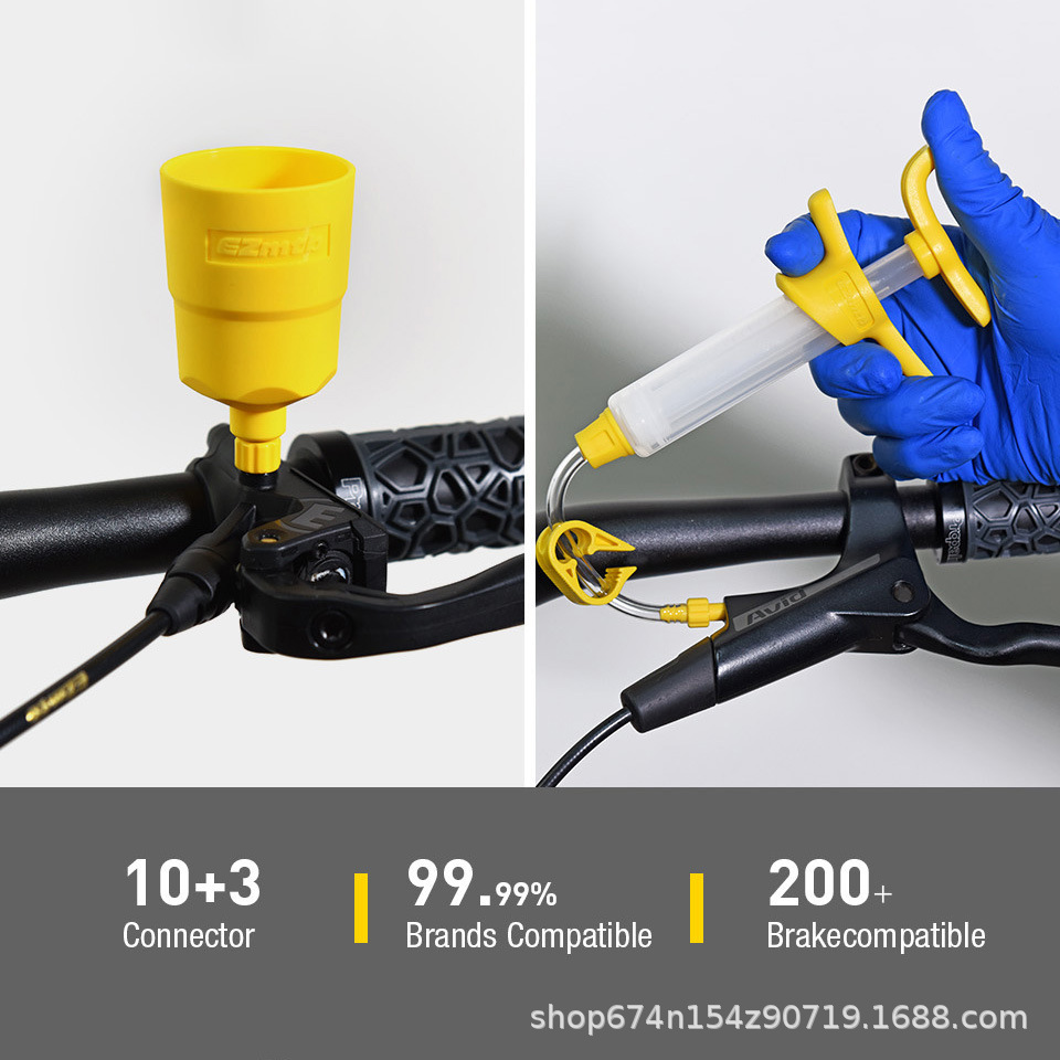 EZmtb 2022LITE freno de disco herramienta de cambio de aceite bicicleta de carretera freno de aceite de escape de aire embudo de aguja inyección de aceite