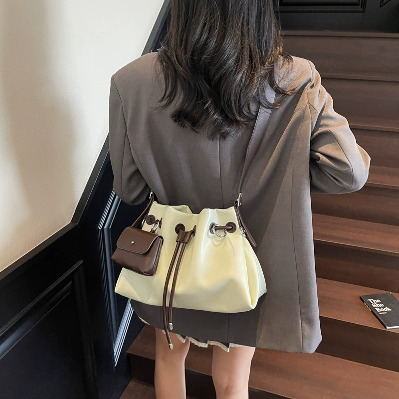 Summer capacious shoulder bag, one-shoulder bag, Korean style