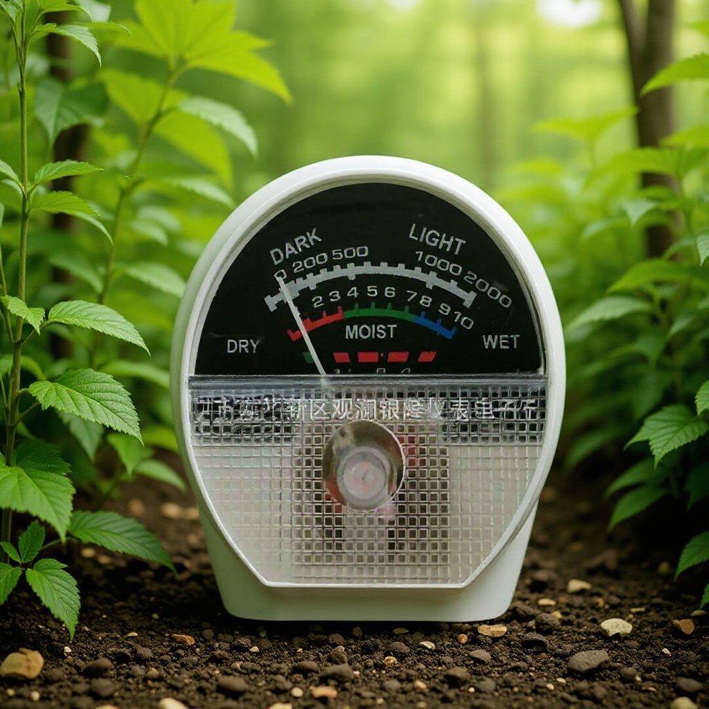 现货圆头三合一土壤测试仪湿度测试仪表指针式干湿高精度
