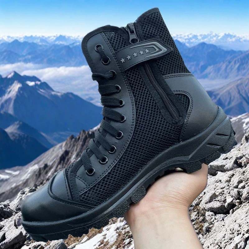 Весенне-летняя спецодежда для физической подготовки, амортизирующая легкая защитная спецодежда, дышащие нескользящие сетчатые ботинки для подземной железной дороги, альпинизма на открытом воздухе