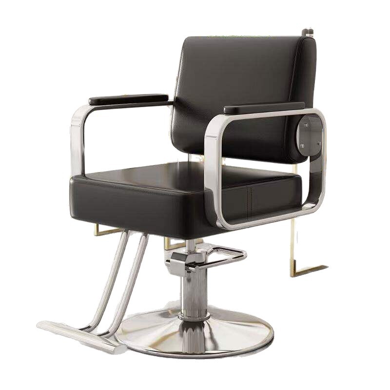 Silla de salón de peluquería red red red de marea roja silla de corte de pelo especial silla de corte de pelo elevable asiento rotatorio tablerón de peluquería