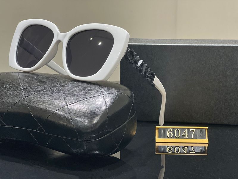 2025 ホットスタイル外国貿易 Xiaoxiang サングラスキャットアイファッションハイエンドレディースレトロトレンディなパーソナライズされたサングラス卸売|undefined