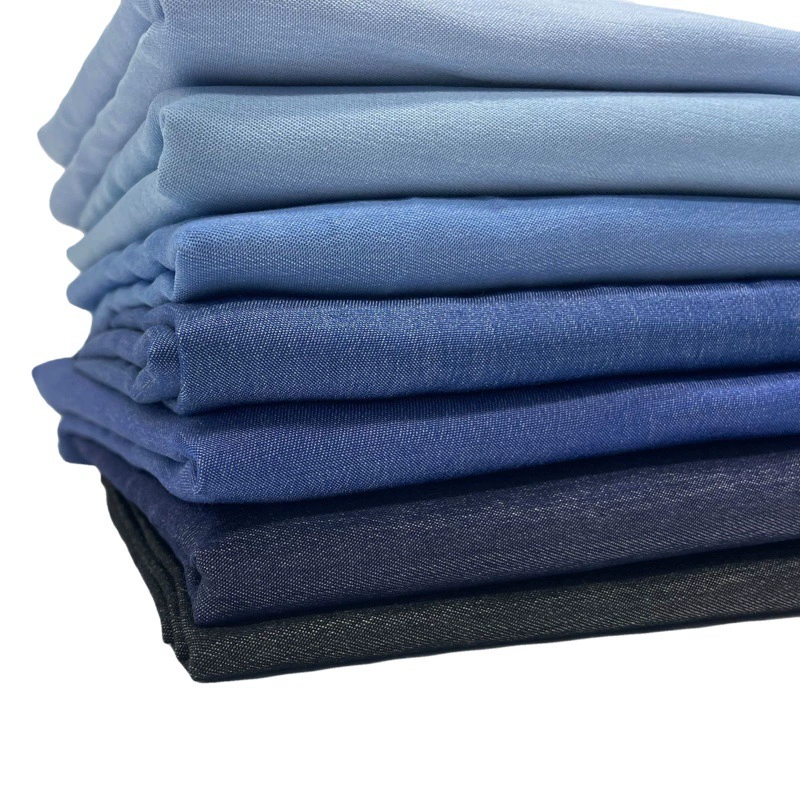 Тонкий non-увядая и non-washable джинсовая ткань анти-москитные брюки ткань