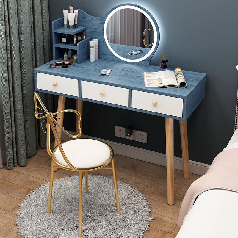 Makeup Table bedroom dresser Dressers girl mirror Dressing Simplicity fashion Mini counter On behalf of