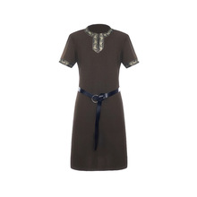 跨境亚马逊中世纪维京文艺复古长袍海盗服装cosplay舞台表演服