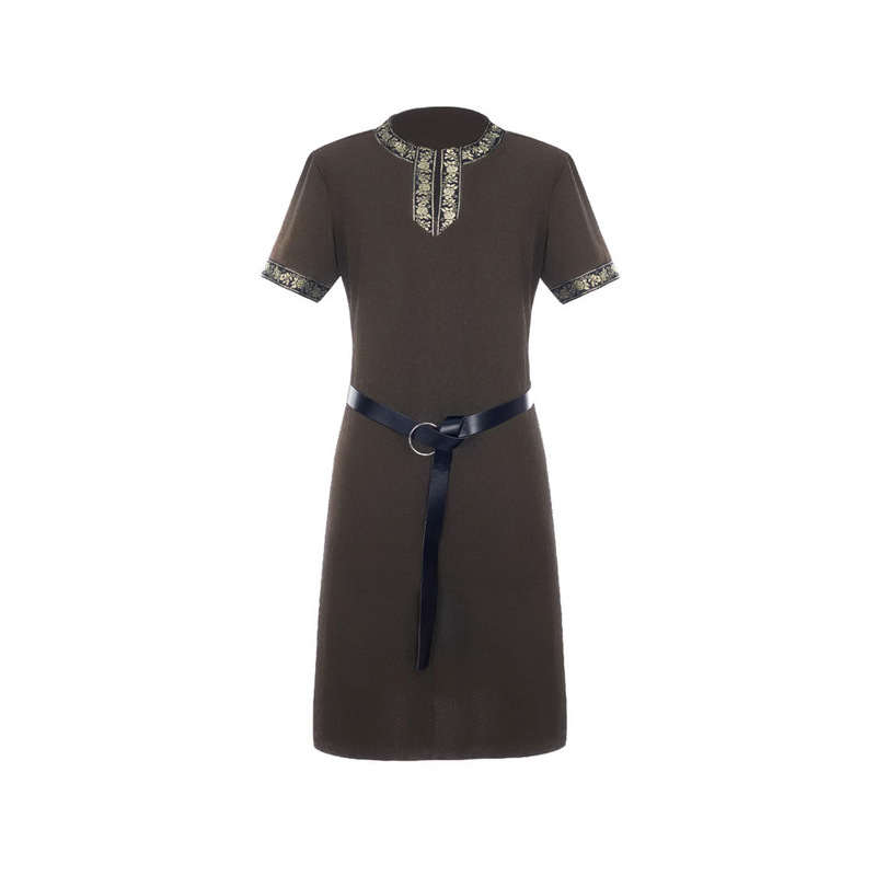 Cross-Border Amazon Medieval Viking Literary Retro Robe Pirate Costume Cosplay Stage Performance Costume