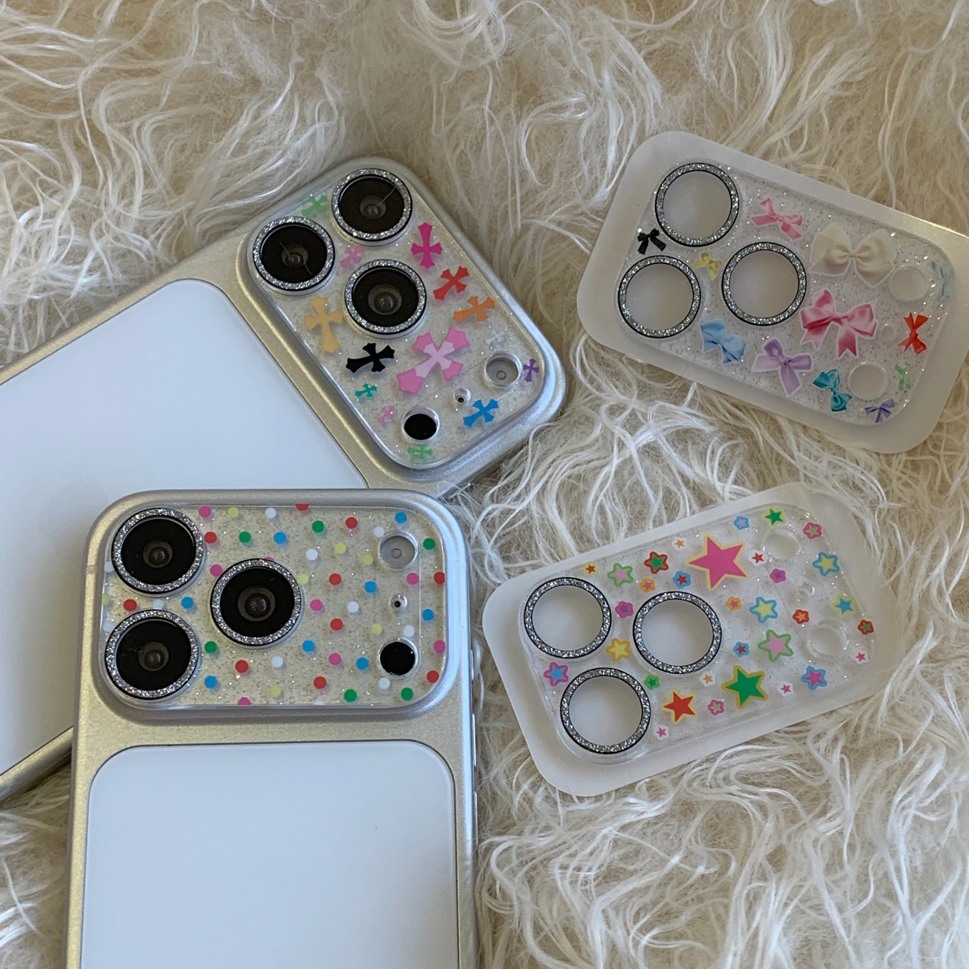 Película de lente transparente a prueba de explosiones para iPhone17 / 16 / 15 / 14 película de vidrioomax 17pro