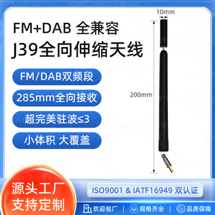 J39��y��s�쾀 �տs200mm��ռ���g ֧��FM/DAB���֏V��