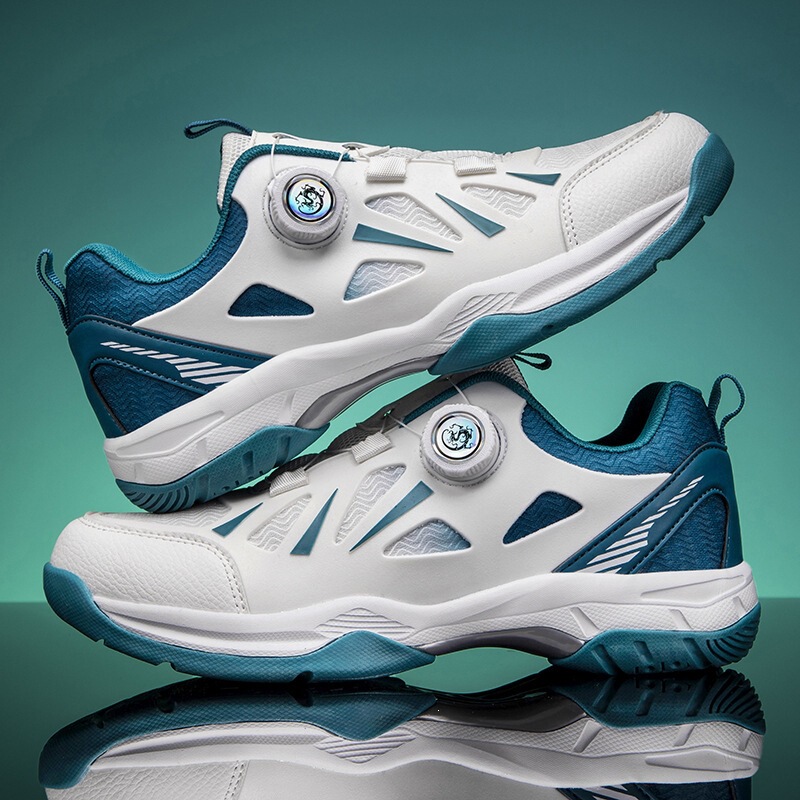 Cross-Border Rotating Buckle Badminton Shoes, Lightweight Tennis Shoes, Men's and Women's Student Youth Table Tennis Volleyball Shoes, Sports Trendy Shoes Cross-Border Rotating Buckle Badminton Shoes, Lightweight Tennis Shoes, Men's and Women's Student Youth Table Tennis Volleyball Shoes, Sports Trendy Shoes