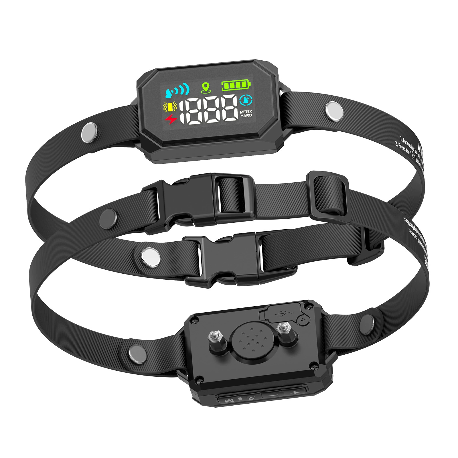 Беспроводной электронный ошейник для дрессировки собак с GPS-трекером, антилай и электрошоком, частная модель, беспроводной забор для животных