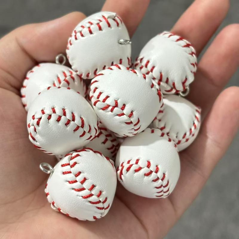 卸売ジュエリーアクセサリーシミュレーションバットペンダント野球ペンダントミニ 2 センチメートル野球スポーツスポーツギフトアクセサリー|undefined