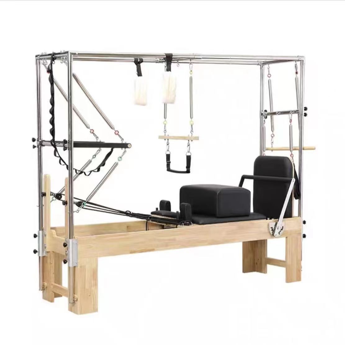 Equipo de yoga Pilates tres en uno de cinco piezas cama Cadillac cama dos en una silla estable cama de núcleo semielevada