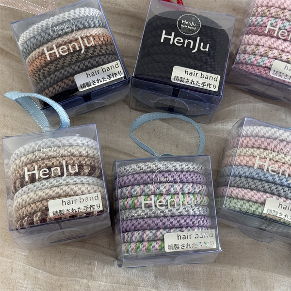 Base woven elastic hair rope