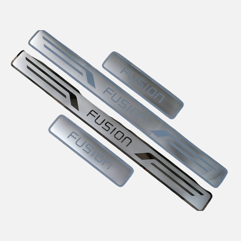 Suitable for 16-20 Ford Fusion Door Sill Modification Stainless Steel Trunk Guard Trim Strip
