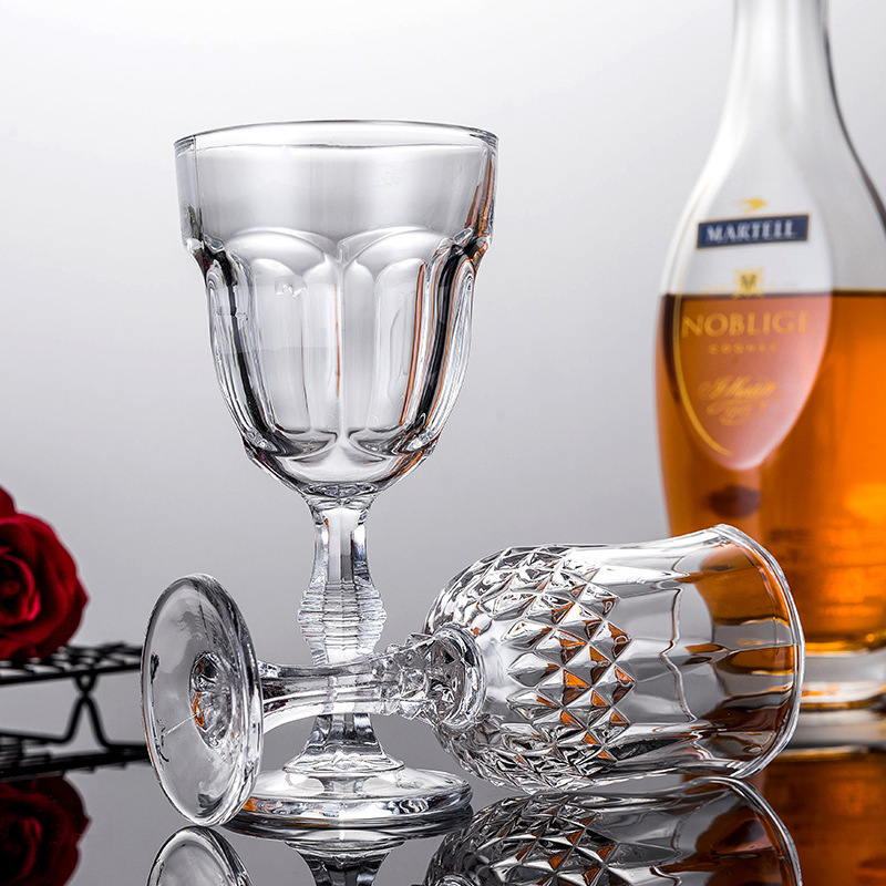 Jinbaijia estilo simple vino tinto copa de verano vino champán Copa whisky cóctel de vidrio