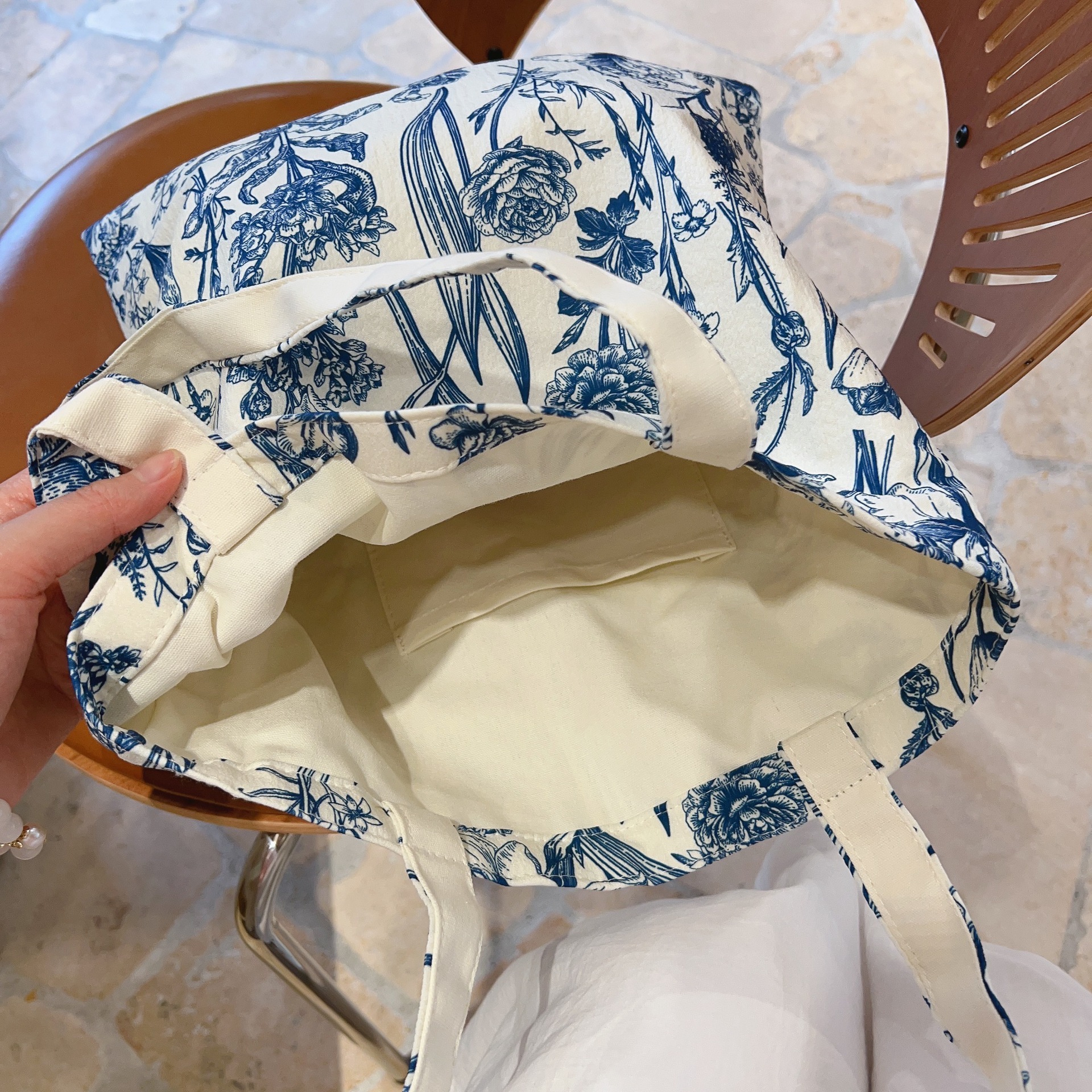 Tie Dye Kosmetiktasche Reise Make-up Organizer Boho Chic Canvas_voghion.com