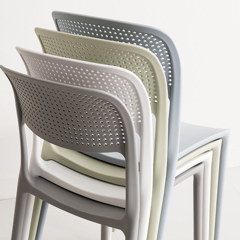 Foshan suministro 300kg Silla de ocio adulto sólido estudiante universitario dormitorio camafeo marrón gris silla duradera