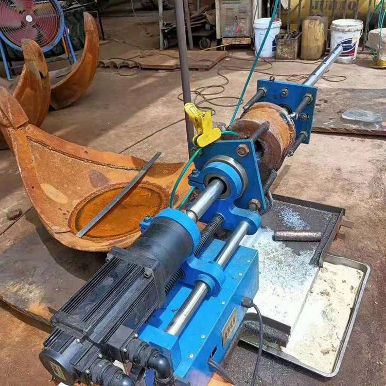 Performance de precisión estable de la máquina de perforación de agujero profundo de la máquina de afilado de la máquina de perforación horizontal pequeña