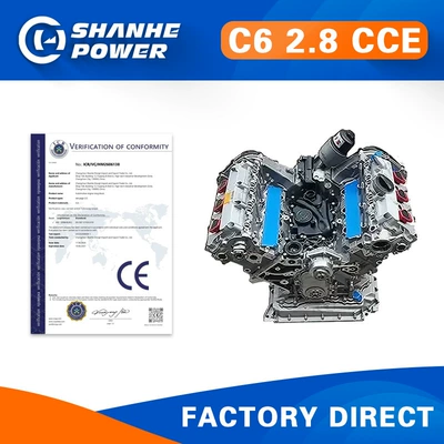 6-cylinder 2.8L engine CCE is suitable for Audi A6 C6 A8 D3 motor assembly spare parts (Engine assembly)