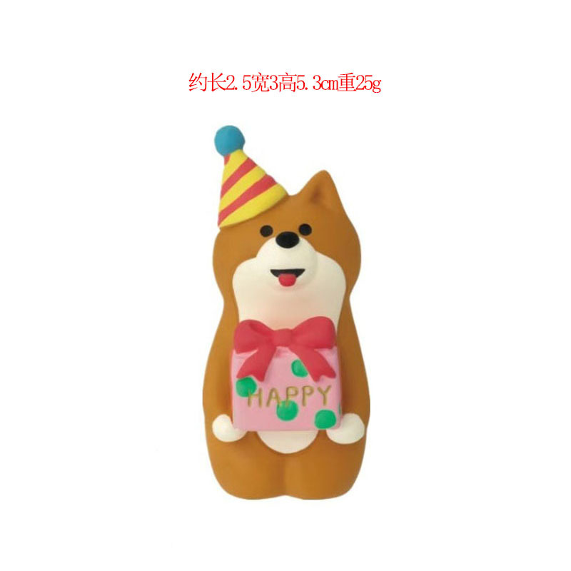誕生日ケーキデコレーション小さな装飾品和風猫 ZAKKA 記念日ギフトトレンディな DIY ブラインドボックス樹脂工芸品|undefined