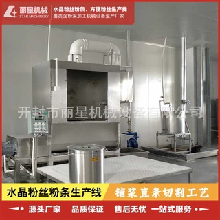 粉丝粉条生产线，自动化粉条机，丽星粉条设备加工成品规格可供