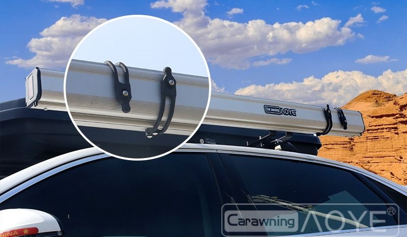 Aoye Outdoor Car Side Tent, Car Side Awning, Off-Road Sunshade, Vehicle-Mounted Self-Driving Camping Rainproof Tent