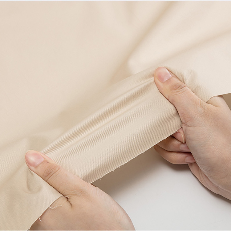 Inventario lote material elástico algodón twill telas de amonia