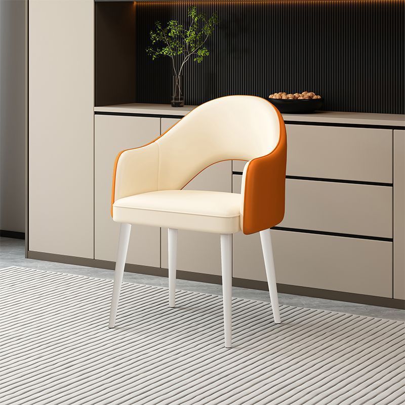 미색 오렌지 [흰색 다리] 무소음 하단 다리 - 고밀도 스폰지/대량, 좋은 가격