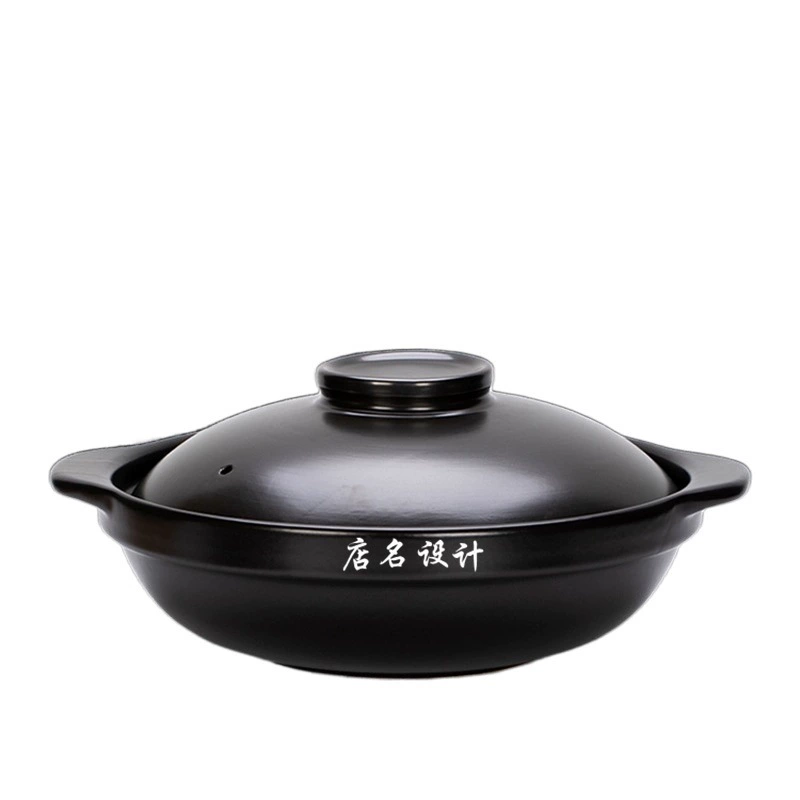Yellow Chicken Chicken Rice Special Casherry House High -temperature Pot withdrawal High -temperature Timpca Potal Rice Commercial Gas Stove dried and burned shallow mouth