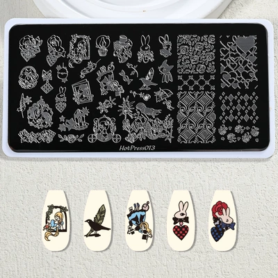 Dırnaq bəzəkləri: Cartoon Cute Kt Cat Nail Art - tl-hotpress013-one-piece-12565cm