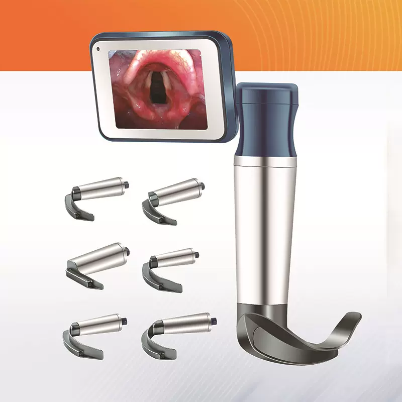 批发供应喉镜 可重复使用视频喉镜 带显示屏可视频喉镜