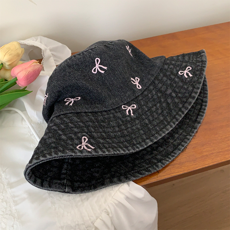 Japón lavado con agua para hacer viejos botones vaqueros sombrero pescador sombrero de verano para mostrar la cara gorra de cuenca sombrero de protección solar