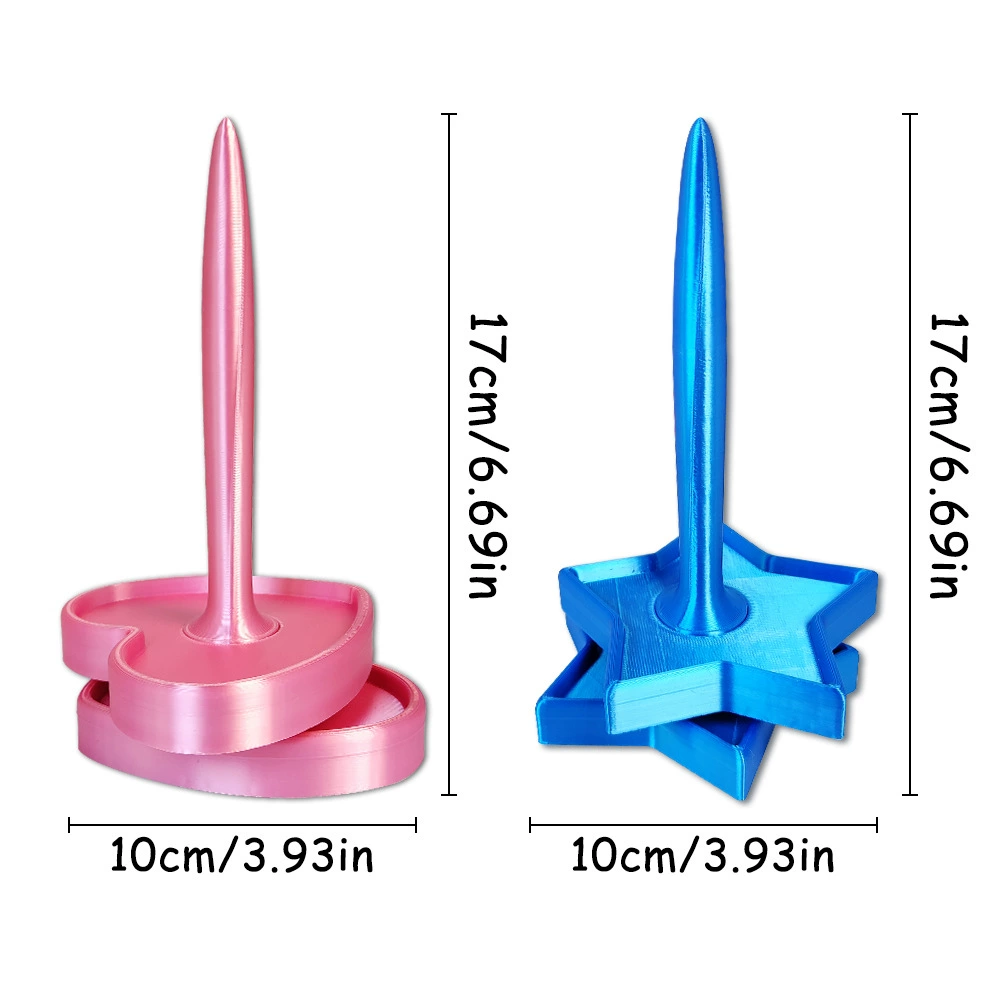 Cross-border new gauze spinter bracket SHINY-Design Yarn Spinners3D printed plastic