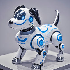 新しいロボット犬ライトウォーキング電気子犬電子ペット教育男の子と女の子のおもちゃ犬ギフト誕生日