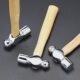 DIY ultra-small round head hammer nipple hammer car safety escape rust-proof walnut mini handmade small hammer