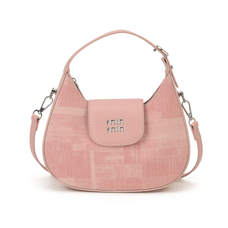 2026 nuevo nicho de diseño bolso de media luna retro bolso de moda universal bolso de mano de mujer casual bajo bolso de hombro