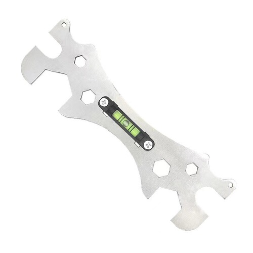 Multifunctional Bathroom Wrench Universal Shower Head Shower Special Installation Tool Curved Corner Faucet Leveler Hexagon God 