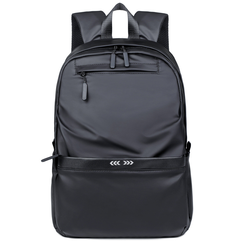 Mochila casual de los hombres de alta calidad mochila estudiante 2023 nueva película de cuero de 14 pulgadas mochila bolsa de ordenador al por mayor