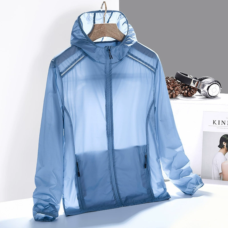 Наружная сетка кожа ветровка на открытом воздухе Рыбалка солнцезащитный крем Женская солнцезащитная одежда Мужская прямая трансляция