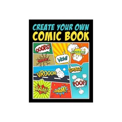 越境新商品 CreateYourOwnComicBook 自分だけのコミックブックを作ろう クリエイティブハンドブック