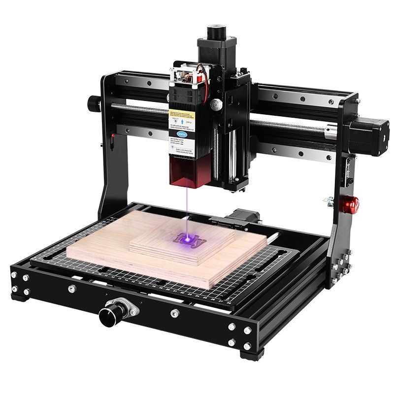 CNC 彫刻機小型多機能デスクトップ CNC レーザーマーキングマシン diy アクリル金属木材レリーフ切断|undefined