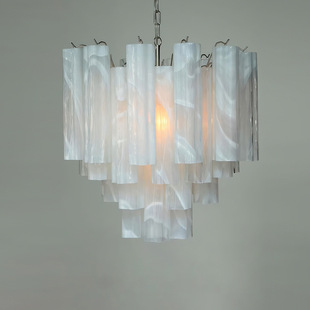 法式Murano轻奢北欧中古客厅穆拉诺玻璃餐厅复古别墅灯具玻璃吊灯-阿里巴巴
